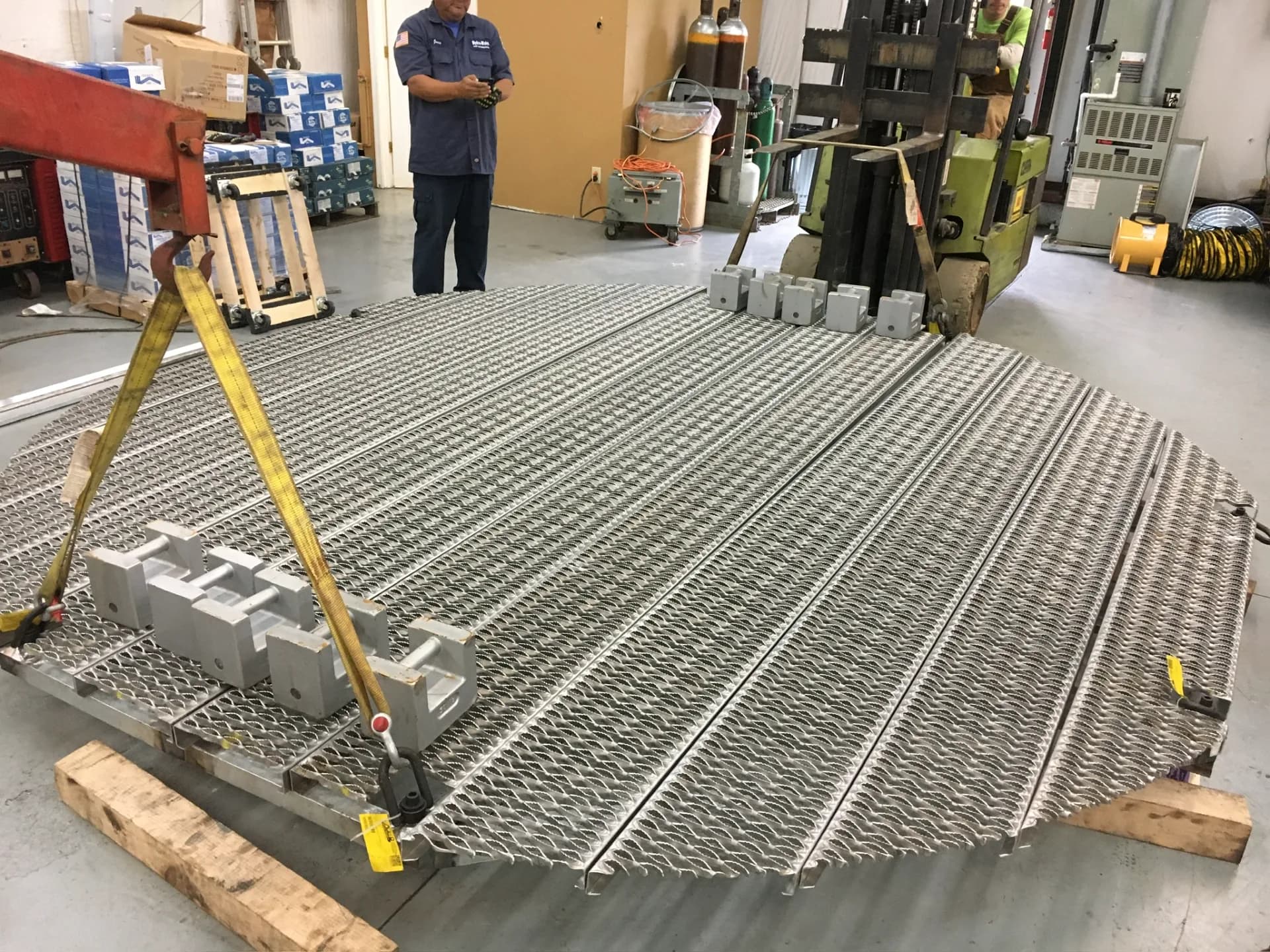 Draft Tube Platform Fabrication